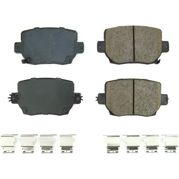 Rear Brake Pad Set - Compatible with 2020 - 2021 Tesla Y Performance