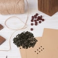 thumbnail image 1 of GAXIRE 500Pcs Copper Crimp Tubes for Jewelry Making Durable Bronze Color Beads to Secure Cord Ends, 1 of 8