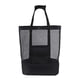 thumbnail image 1 of Cateissary Bolsa de picnic, bolsa de playa, bolsa de barbacoa, malla aislada multicolor, bolsas térmicas multifuncionales transpirables, bolsas de Almacenamiento y organización del hogar Negro Cateissary HA078065-05, 1 of 6
