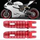 thumbnail image 1 of 2pcs Rear Foot Pegs Footrest Aluminum Alloy Replacement FP‑256‑Set for DUCATI 1098/1198Black, 1 of 3