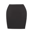 thumbnail image 4 of Falda lápiz informal para mujer, falda corta ajustada, falda estilo ejecutivo, 4 of 5