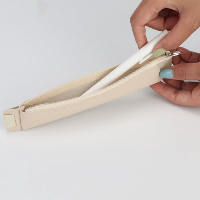 unbranded 2Ud Organizador Beige Para Bolígrafos Y Lápices Con Material Elástico Duradero