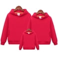 thumbnail image 2 of Primavera Otoño Familia Trajes a juego Suéter Padre Madre Hijo Hija Ropa Mamá Papá Niño Niña Sudadera con capucha sólida Chaquetas familiares Adulto (4XL) Gao Jinjia LED, 2 of 2