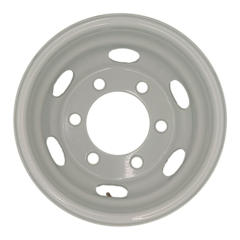 Velospinner White Steel Wheel 16x6 for ISUZU NPR NPR-HD NQR 1995