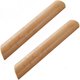 thumbnail image 1 of Paquete de 10 tiradores de armario de madera en forma de abanico para muebles con cajones con tornillos, distancia entre centros de 192 mm, 1 of 5