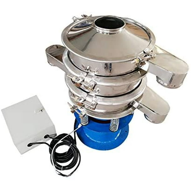 TECHTONGDA 110V 370W 20, 100 Mesh Screen Electric Powder Shaker