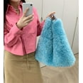 thumbnail image 3 of LHSHID Women's Furry Faux Fur Shoulder Bag Fluffy Plush Hobo Bag Soft Winter Handbag Large Totes Top Handle Purses, 3 of 8