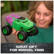 Monster Jam Marvel The Hulk RC Monster Truck, 1:24 Scale, for Kids Ages 4 and up