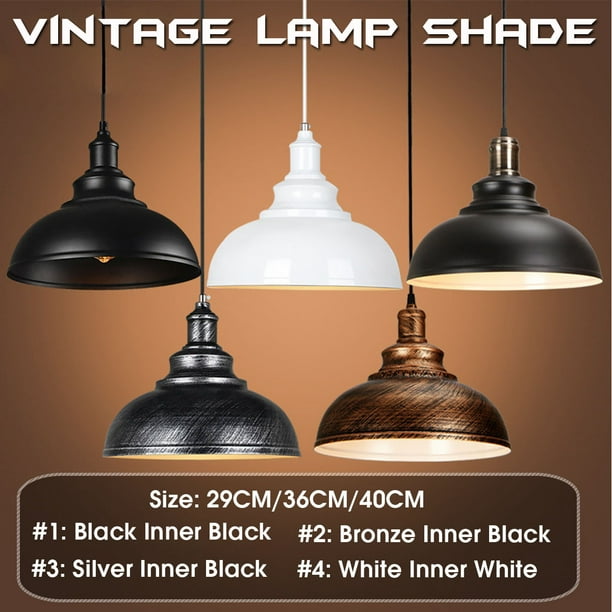 1 Pc Vintage Industrial Metal Ceiling Pendant Shade Modern Hanging Retro Light Home Without Bulb Com - Metal Pendant Shade 1 Pc Vintage Industrial Metal Ceiling Pendant Shade Modern Hanging Retro Light Home Without Bulb Com - Metal Pendant Shade