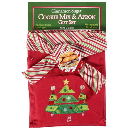 Dat'l Do-It Inc.: Nanny's Oven Cinnamon Sugar Cookie Mix & Apron Gift Set, 12 oz