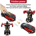 thumbnail image 2 of EIMELI 2 Pack Robot Car Toy 2 in 1 Deformation Car for Kids Boys Playing Best Christmas Birthday Gifts for 4 5 6 7 8 Year Old Girls Boys, 2 of 6