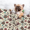 thumbnail image 3 of Naloa Insects A Dog Blanket, 3 Sizes Cat Blanket for Indoor Cats Large Medium Small Dog Gifts-Small, 3 of 8