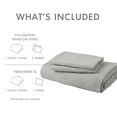 thumbnail image 7 of Regency Heights Twin/Twin XL Duvet Cover Set, Soft Duvet Cover, 2-Piece Dorm Bedding Set with Pillow Shams, Light Grey, 7 of 7
