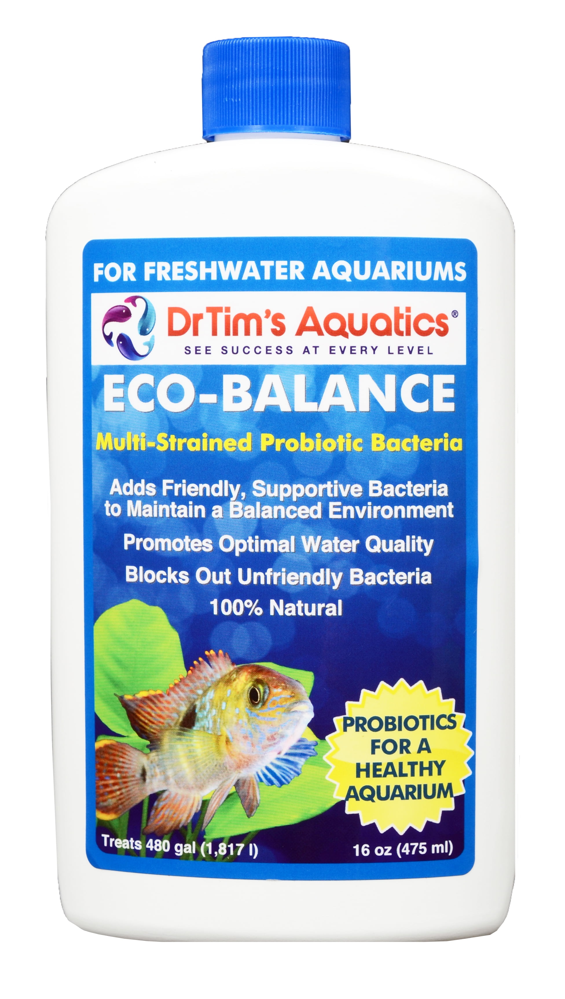 Dr. Tims Freshwater EcoBalance Probiotic Water Conditioner 16 oz. (for