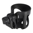 thumbnail image 3 of Soporte para taza de cochecito Clip de ancho ajustable Tira de fijación elástica liviana Portavasos para cochecito Negro J4035, 3 of 10