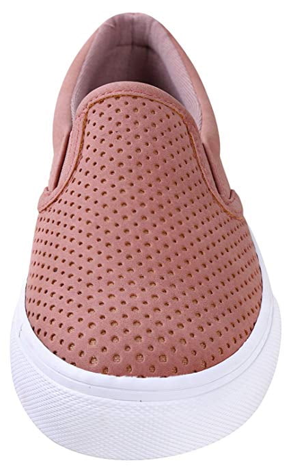 Soda shoes women/'s Traceur À Enfiler Semelle Blanc Chaussures Mauve Blush