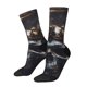 thumbnail image 1 of Balery Royal Skull With Golden Crown Calcetas Largas con Estampado para Hombre y Mujer – Suaves y Transpirables, Talla Única (US 5-11), 1 of 6