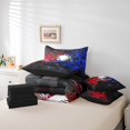 thumbnail image 4 of Erosebridal Baseball Bedding Sets Twin Size,Sport Theme Comforter Sets with Sheets,Geometric Decor,Reversible, 4 of 5