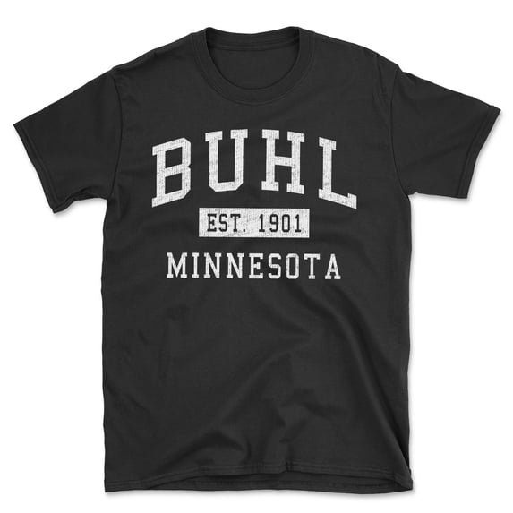 Buhl Minnesota Classic Established Men's Cotton T-Shirt