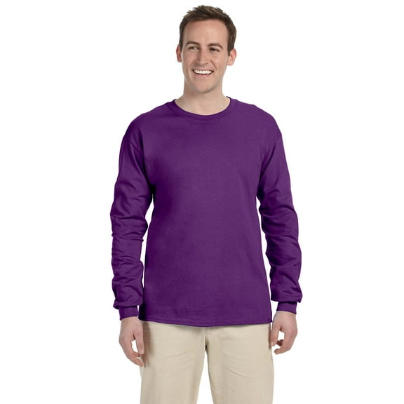 Gildan Men's G240 Ultra Cotton Long Sleeve T-Shirt, Pack Of 3