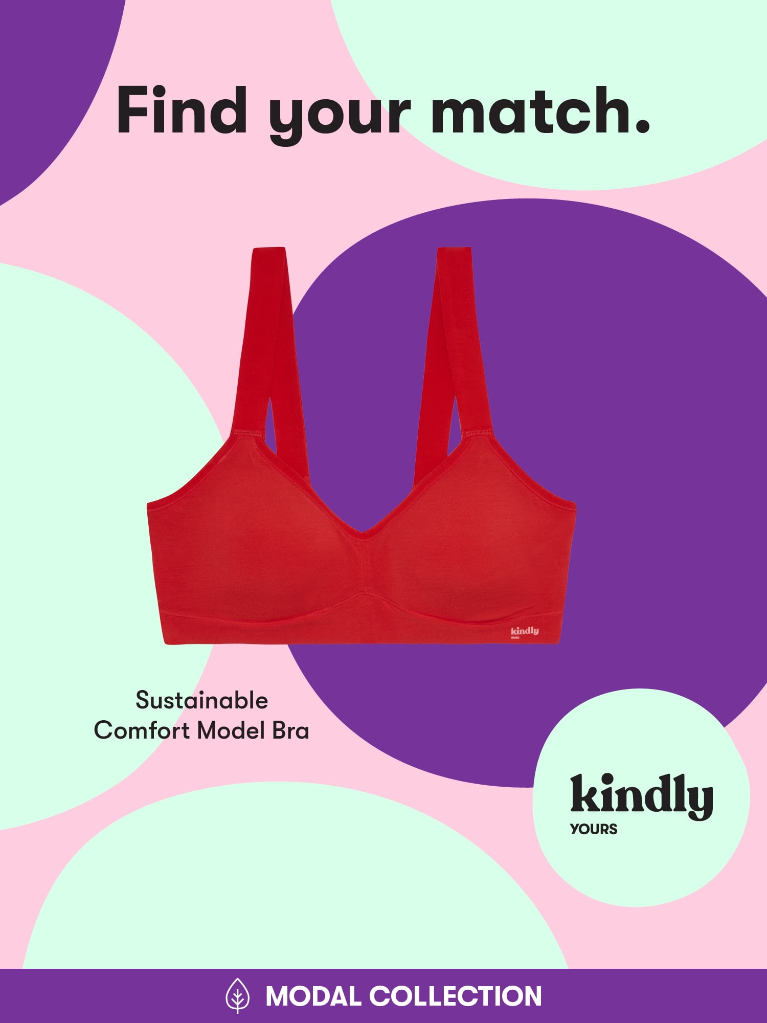 Kindly Yours Women’s Natural Comfort Cotton Modal Boyshort Underwear, 3-Pack, Sizes XS-XXXL
