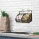 thumbnail image 5 of Organizador de Canasta Colgante para Cocina – Estante de Especias Montado en la Pared, Canasta de Almacenamiento de ABS sin Taladro con Compartimentos, Organizador de Jengibre y Ajo para Cocina que, 5 of 6