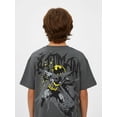thumbnail image 3 of Batman Boys' Embroidered Tee with Short Sleeves, Sizes 4-18, 3 of 9
