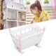 thumbnail image 4 of Muebles En Miniatura ANGGREK Dollhouse Baby Shaker Rosa Blanco 1/12 Escala, 4 of 8
