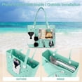 thumbnail image 6 of 6Pcs Bogg Bag Accessory Set White Insert Pouch Phone Holder Hooks Keychain for Beach Tote Gift, 6 of 8