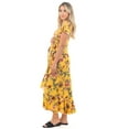 thumbnail image 3 of Maternity and Nursing Butterfly Sleeve Dress with Ruffles, 3 of 4