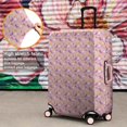 thumbnail image 4 of Pink Cartoon Unicorn Dessert Pattern Luggage Cover Fashion Suitcase Cover Baggage Covers Fit 25-28 Inch Luggage (Go Travel), 4 of 5
