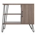 thumbnail image 1 of Ameriwood Home Haven 3 Shelf Bookcase in Distressed Gray Oak, 1 of 5