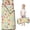 Pioneer Flower Floral Print Pattern-3, variant on Pioneer Flower Floral Print Pattern Toddler Nap Mat for Teens Preschool Daycare, Teens Sleeping Mat Bag, Toddler Sleeping Bag with Pillow