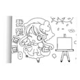 thumbnail image 4 of Papel para colorear de pared Zulema Rollo de papel para colorear, 4 of 8