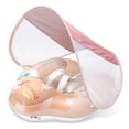 thumbnail image 1 of Baby Swimming Float With Canopy Splash Play Inflatable Baby Pool Float Ring Swan Toys Swim Trainer for Girls PB1027Pro-L, 1 of 6
