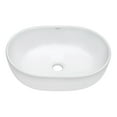 thumbnail image 5 of Ruvati Rvb0424 Vista 24" Oval Porcelain Vessel Bathroom Sink - White, 5 of 7