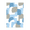 Blue Grey White, Pattern 6, variant on ODIKA 8'x10' Washable Area Rug Grey Tan Painterly Asymmetrical Motif Scattered Dot Alfombras for Living Room, Under Sectional, Family , Durable, Non-Slip