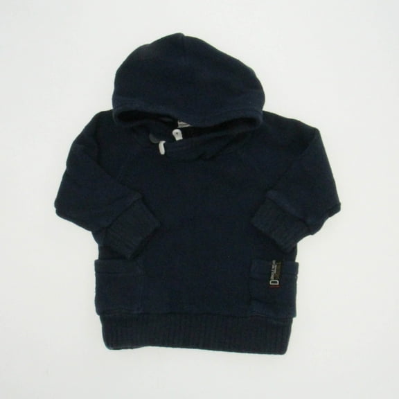Pre-Owned Bit'z Kids Boys Blue Hoodie size: 12-18 Months (Good)