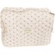 thumbnail image 1 of Bolsa de maquillaje grande, bolsa de cosméticos de viaje con cremallera, bolsa de aseo de viaje de gran capacidad con estampado floral para mujeres y niñas., 1 of 5