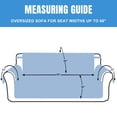 thumbnail image 3 of CHOK 100% Waterproof Sofa Cover Machine Washable Couch Cover Non Slip Furniture Protector Slipcover for Dogs  Children  Pets  Oversized Sofa  Brown, 3 of 8
