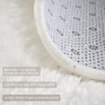 thumbnail image 5 of Alfombra BENRON Soft Fluffy, 9 x 12 pies (270 x 360 cm), color blanco crema, 5 of 5