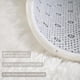 thumbnail image 5 of Alfombra BENRON Soft Fluffy, 9 x 12 pies (270 x 360 cm), color blanco crema, 5 of 5