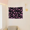 thumbnail image 3 of Hirioo Breast Cancer Awareness Print Tapestry Lightweight Fabric for Bedroom Aesthetic Home Wall Dorm Décor Living Room Decor 29x37 Inch, 3 of 8