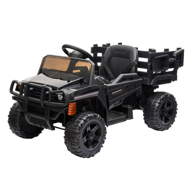 Veryke 12 Volt Rechargeable Battery Ride on Toy with Trailer, Parental