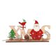 thumbnail image 2 of Letrero de mesa de madera de Navidad Letrero de mesa de Papá Noel Muñeco de nieve Centros de mesa de Navidad Decoración de mesa de madera de Navidad Compatible con Navidad de invie, 2 of 5