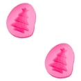thumbnail image 3 of Jiyike 2pcs Silicone Christmas Tree Shape Cake Mold Chocolate Sugar Craft Mould Decorative Bakery DIY Accessory, 3 of 10