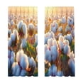 thumbnail image 2 of Cortinas opacas con estampado moderno para dormitorios universitarios – Persianas enrollables retráctiles portátiles con ventosas para ventanas, aislamiento térmico., 2 of 6