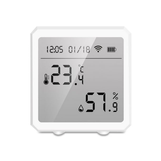 Capteur de température et d'humidité à affichage numérique 