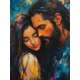 thumbnail image 1 of Qisvanset 12x16 Inch Jesus Comfort Hug Canvas Wall Art, Warm Religious Painting Faith Gift For Women Home Decor, 1 of 8