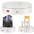 thumbnail image 1 of ComXim 110V Rotating Display Stand,Motorized Turntable Display Stand for Product Displays and Photography Such As Jewelry, Electronics, Cosmetics, and 3D Scanning (15.74‘’ white), 1 of 6